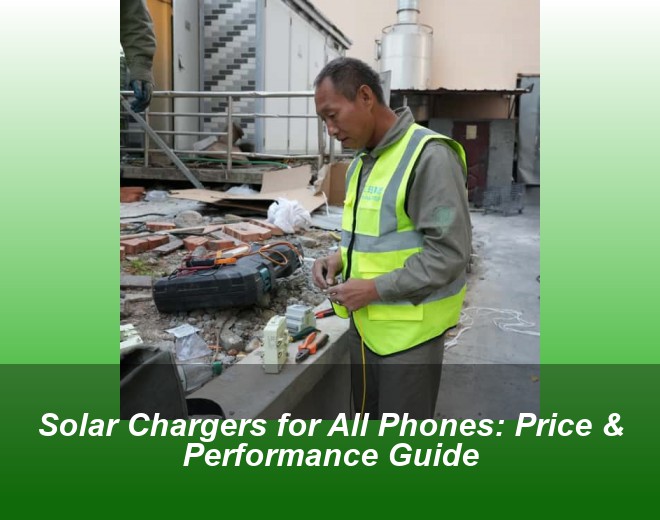 Solar Chargers for All Phones: Price & Performance Guide